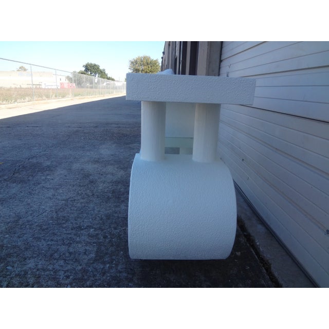 Postmodern Postmodern Freestanding Console Table For Sale - Image 3 of 11