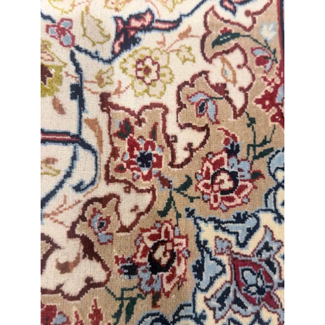 Pasargad DC Super Fine Hand Knotted Silk & Wool Rug For Sale - Image 9 of 16