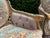 French 1940 French Louis XVI Pastel Beech Bergère Chairs - Pair For Sale - Image 3 of 9
