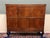 Antique English Bookcase Bookshelf Cabinet Glass Oak Queen Anne Legs 1920s-30s For Sale - Image 17 of 18