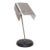 Vintage Italian Aluminum Table Lamp With Swiveling Shade by Targetti Sankey For Sale