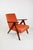 Vintage VAR B-310 Armchair in Orange-Brown Structural Fabric For Sale - Image 11 of 11