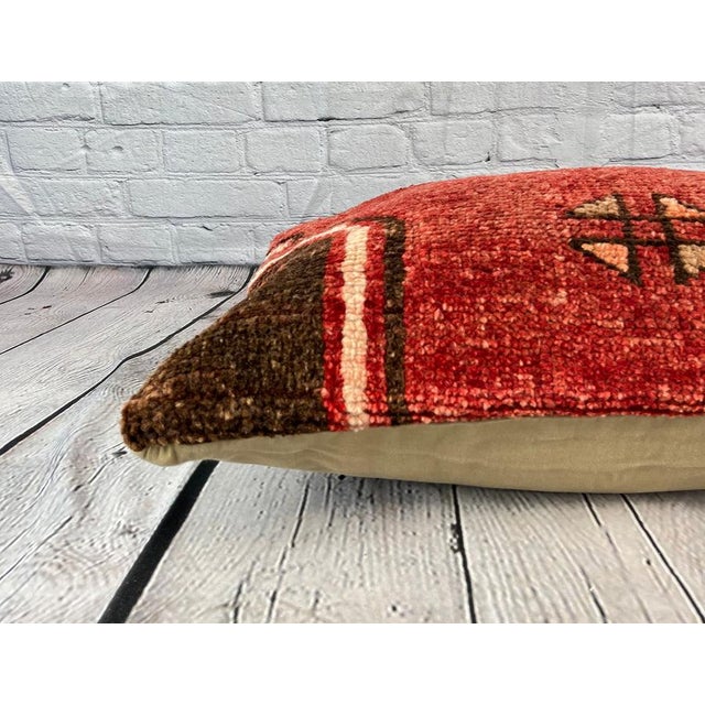 16 x 24 Rug Pillow Treasure Twilight Turkish Pillow Cushion Cover For Sale - Image 4 of 4