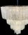 Large Vintage Murano Glass Tiered Chandelier with 78 Alabaster White Glasses, 1990s For Sale - Image 16 of 17