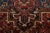 Heriz Rug 7’8” X 10’6” Red Wool Vintage Tribal Hand-Knotted Oriental Carpet For Sale - Image 11 of 15