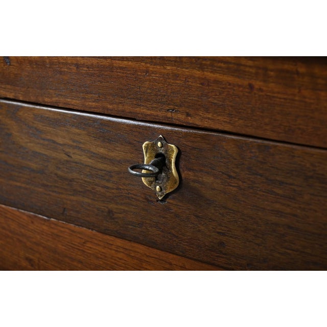 Small Teak Chest from Pondicherry, 1890s For Sale - Image 10 of 18