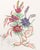 Salvador Dali (Spanish, 1904-1989), "Anemone per Anti-Pasti" [Anemone for Antipasto], Etching and Heliogravure in Colors...