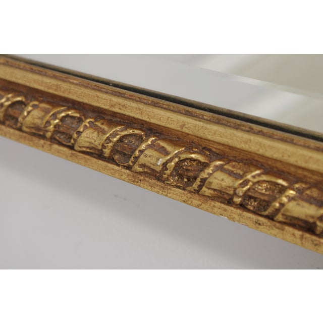 Friedman Brothers Gilt Gold Horizontal Wall Mirror For Sale - Image 10 of 17