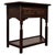 Early 20th Century Antique English Oak Side Table with Drawer For Sale - Image 3 of 12