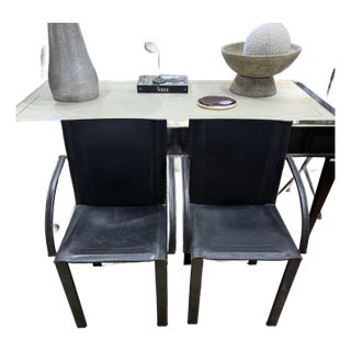 Pair of Attributed Carlo Bartoli for Matteo Grassi Dining Armchairs For Sale