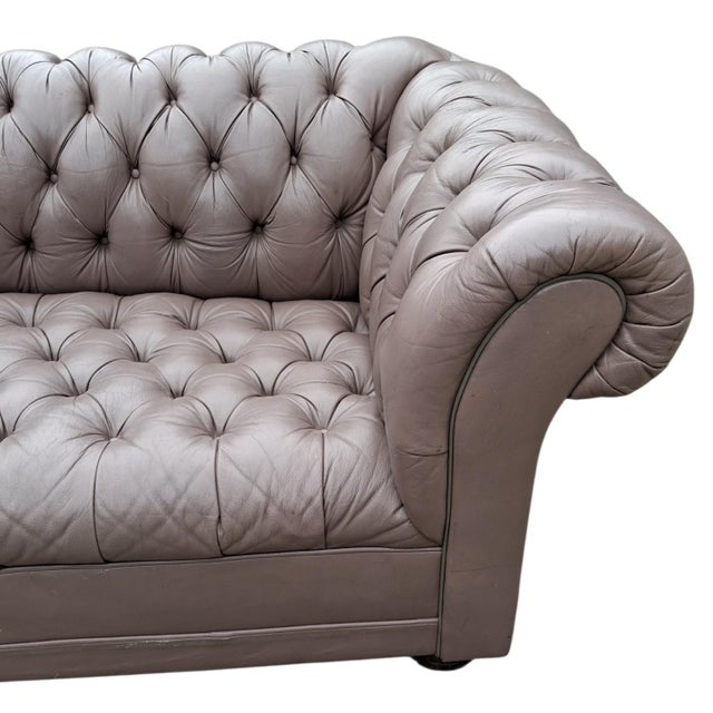 Traditional Heritage Meets Modern Luxury With the Berwick Chesterfield Sofa by Arhaus For Sale - Image 3 of 12