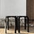 Mid-Century Modern Glossy Black Painted Birch Plywood 4-Legged Frosta Stools from Ikea, 2015, Set of 2 For Sale - Image 3 of 11