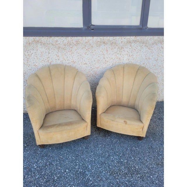 Mid-Century Modern Shell Chairs, 1950s, Set of 2 For Sale - Image 14 of 14