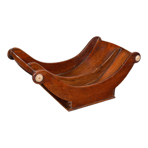 Antique Butler's Stilton Stand, English, Cheese Truckle Crescent, Georgian, 1780