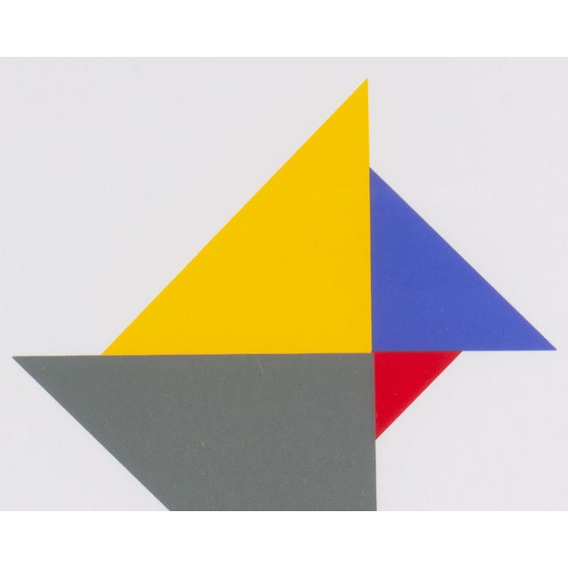 1995 “Konstruktion and Intuition” Serigraph Print by Anton Stankowski For Sale In Indianapolis - Image 6 of 7
