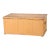 Vintage Grass Mat and Bamboo Storage Trunk For Sale