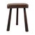 Vintage Rustic Wabi-Sabi Wooden Three-Legged Milking Stool, France For Sale - Image 14 of 18
