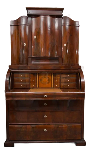 19th Century Biedermeier Bureau Secretary Desk