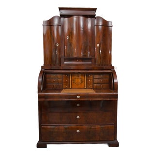 19th Century Danish Biedermeier Bureau Secretary Desk For Sale