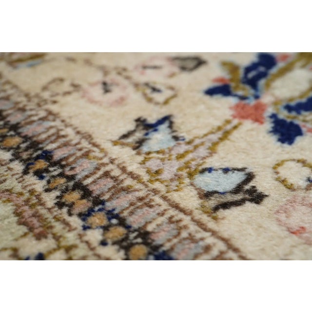 Textile Vintage Persian Tabriz Rug 8'1'' X 10'1'' For Sale - Image 7 of 12