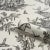 SAMPLE - Schumacher Western Toile Wallpaper In Carbon For Sale In New York - Image 6 of 7