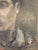 1950s Vintage 1950s Oil on Canvas Portrait Painting by William Clutz For Sale - Image 5 of 12