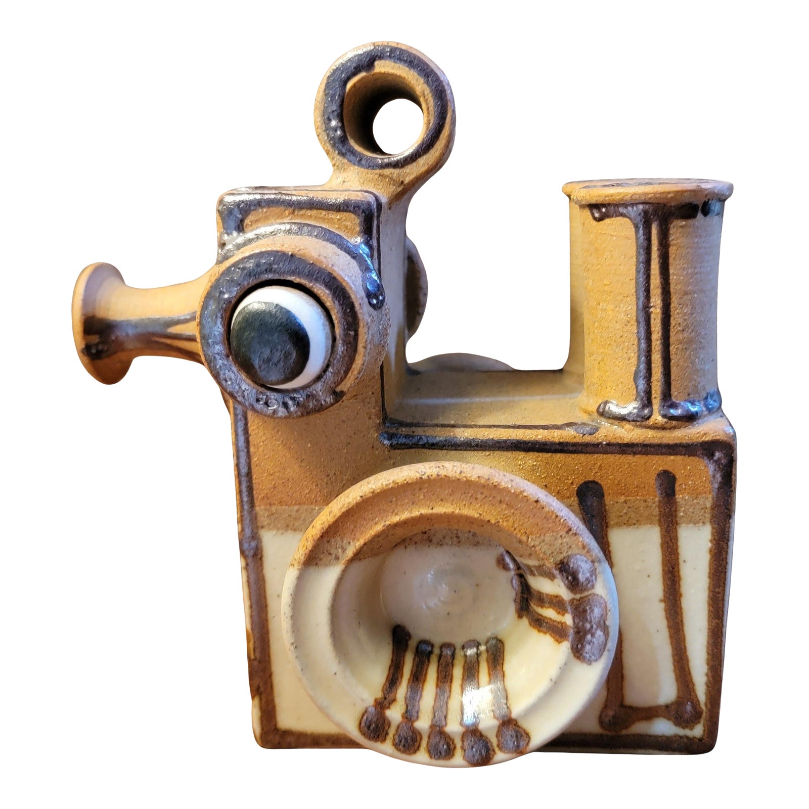 Abstract Stoneware Bird by Erling and Karin Heerwagen Denmark