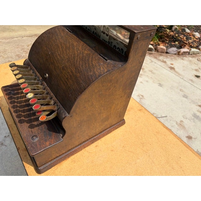 Antique Cash Register From 1922 – National Cash Register Co For Sale - Image 10 of 13
