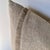 Natural Linen Stone Washed Accent Pillow With Down Feather Insert For Sale - Image 4 of 5