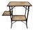 Boho Chic Rattan Side Table For Sale