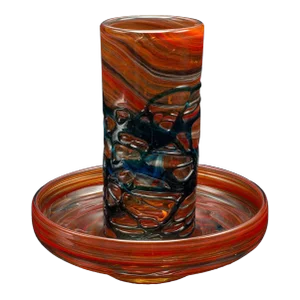1970's Vintage Mdina Candle Stand
