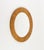 Mid-Century Modern Mid-Century Round Rattan and Wicker Wall Mirror in the style of Vivai del Sud, Italy, 1970s For Sale - Image 3 of 11