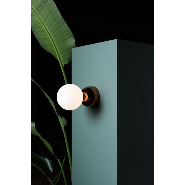 Glass Black Aballs T Pe Pendant Lamp by Parachilna For Sale - Image 7 of 11