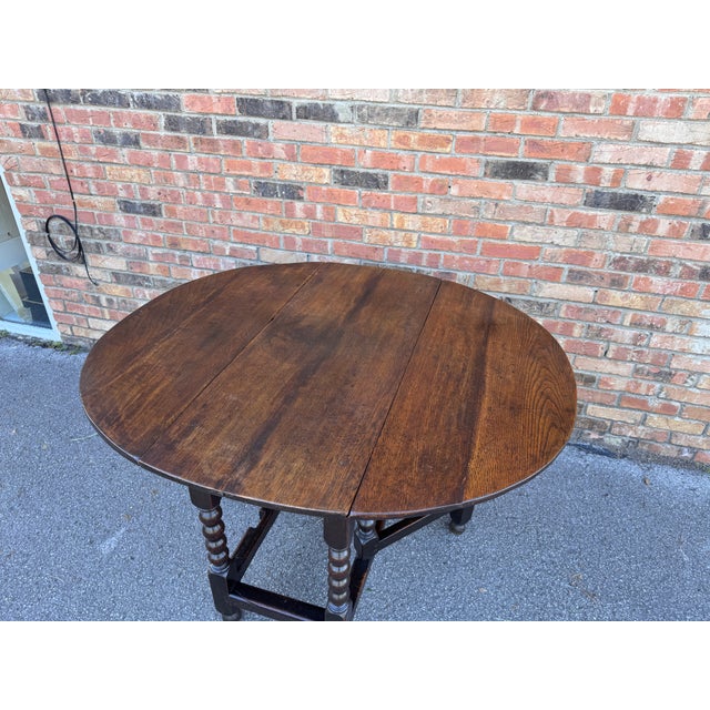 19th Century English Gateleg Table For Sale - Image 10 of 14