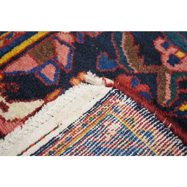 Traditional Antique Bakhtiari Rug 5'0'' x 6'4'' For Sale - Image 3 of 11