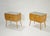 Mid-Century Modern Curved Light Wood Bedside Tables, Italy, 1950s, Set of 2 For Sale - Image 12 of 18