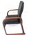1960s Mid-Century Bentwood Chair in Leather, 1950s For Sale - Image 5 of 16
