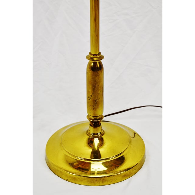 Vintage Brass 3 Arm Candelabra Floor Lamp Chairish