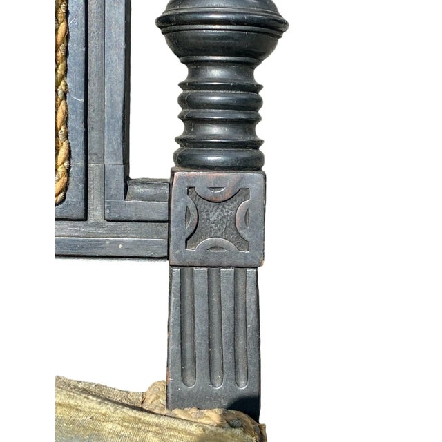 Antique Victorian Gothic / Renaissance Revival Chairs - Set of 4 For Sale - Image 11 of 12