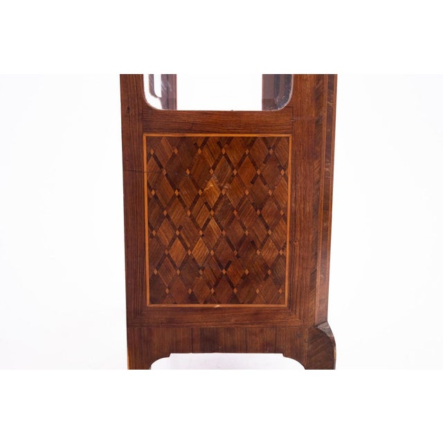 Brown Antique French Display Cabinet, 1880 For Sale - Image 8 of 9