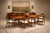 This exceptional extendable dining table, designed by Giuseppe Scapinelli in the 1950s for a private Brazilian residence,...