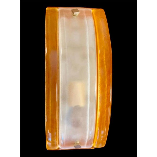 Vintage Wall Lights from Mazzega, 1970, Set of 4 For Sale - Image 3 of 7