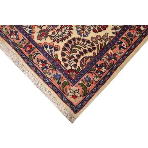 Middle Eastern Sarough Rug For Sale - Image 5 of 11
