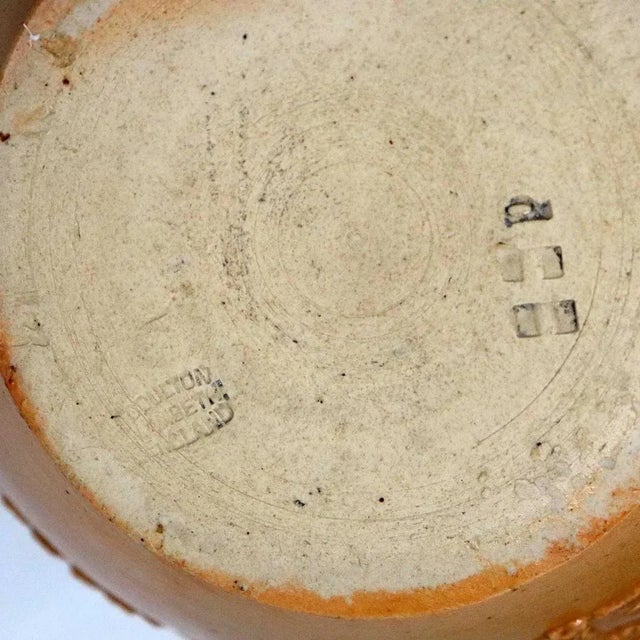 English Doulton Lambeth Stoneware Pottery Whiskey Jug For Sale In Denver - Image 6 of 7