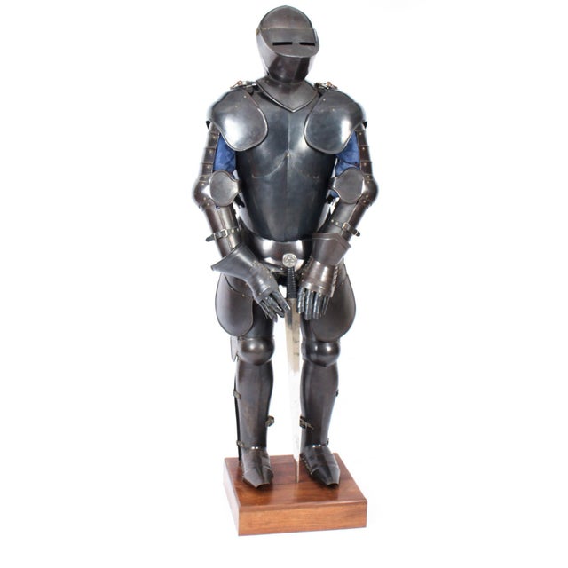 This is a fabulous hand crafted complete suit of 16th century style armour dating from the second half of the 20th...