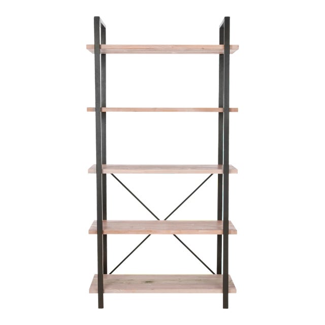 5 Tier Etagere, Red Maple For Sale