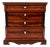 Mahogany Chest of Drawers with Drawers For Sale