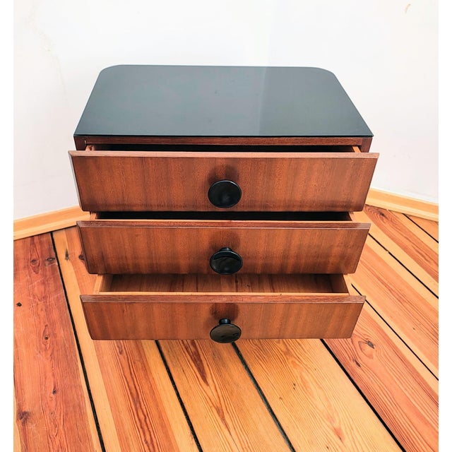 Czechoslovakian Nightstands by J. Halabala for UP Závody, 1950s, Set of 3 For Sale - Image 13 of 17