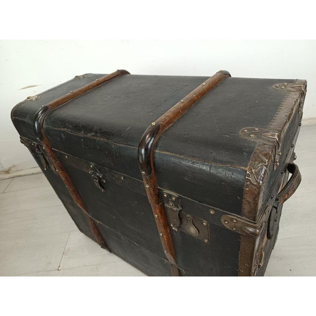 Malle Automobile Trunk by Moritz Madler, 1920s For Sale - Image 9 of 18