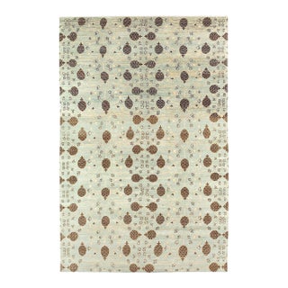 Pasargad DC Light Blue Fine Handmade Khotan Rug For Sale